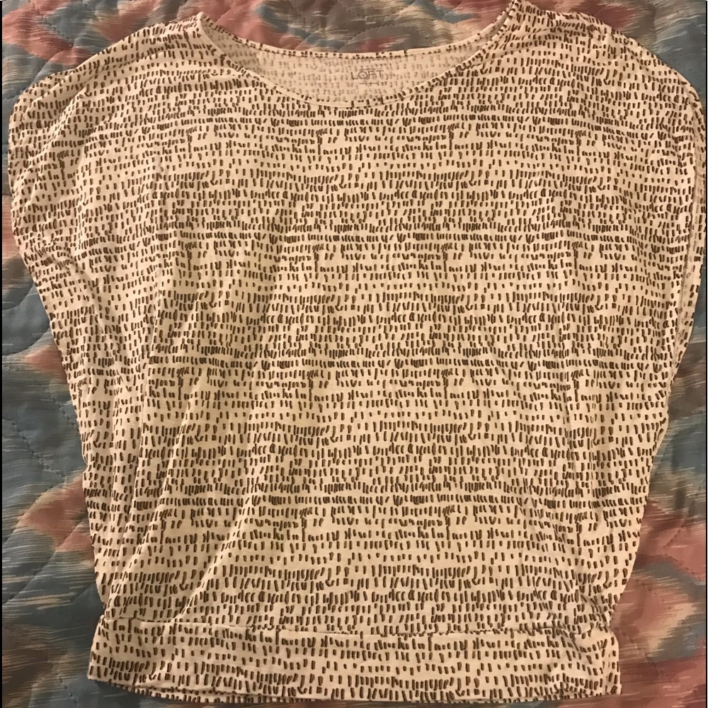Winged blouse